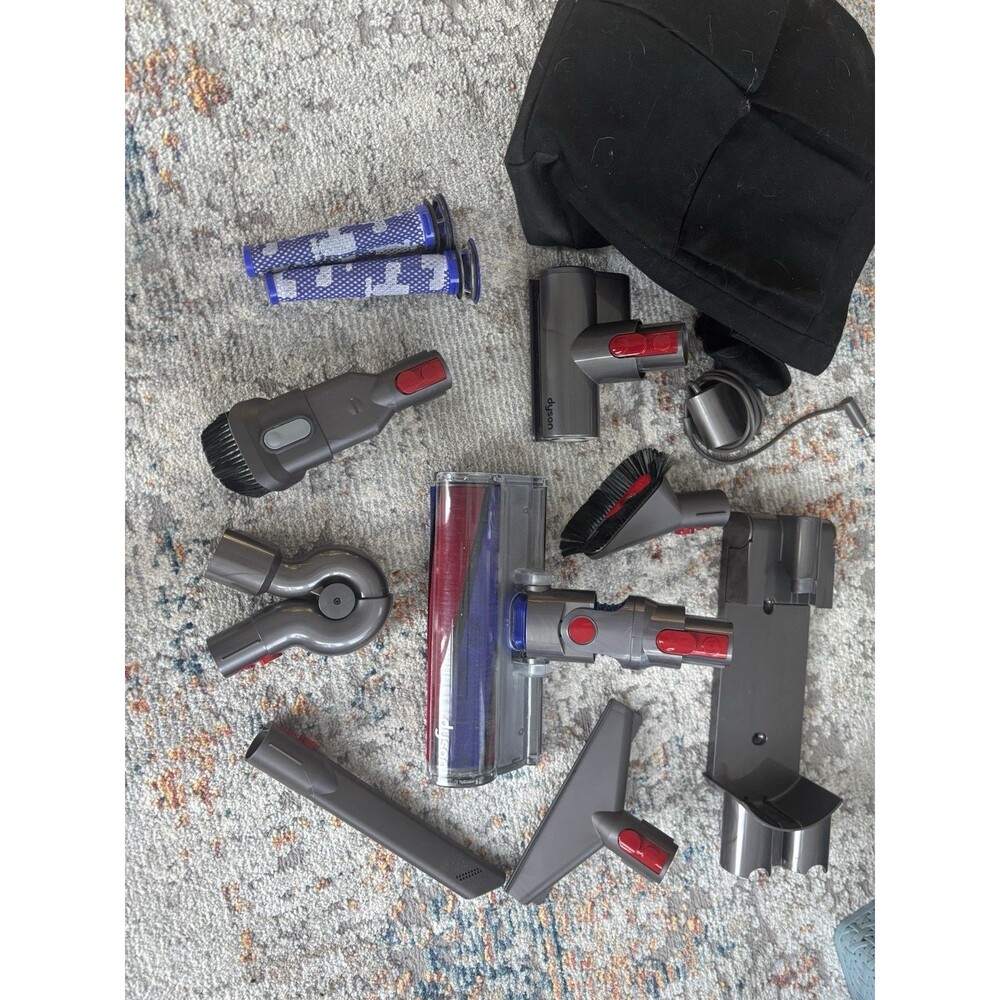 Genuine Dyson V7 V8 V10 V11  Roller Cleaner Head Attachment Set BIG lot With Bag